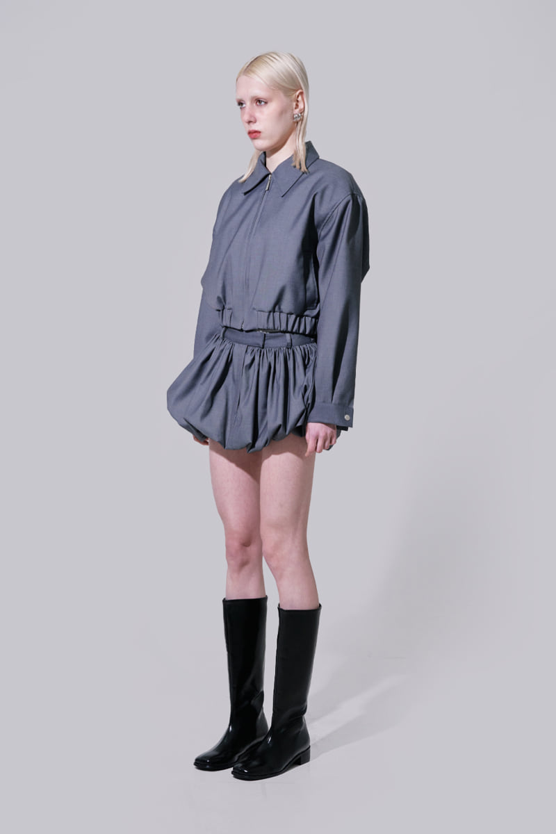 Project Wave - Korean Women Fashion - #pursuepretty - Rena Blue Bell Skirt - 7