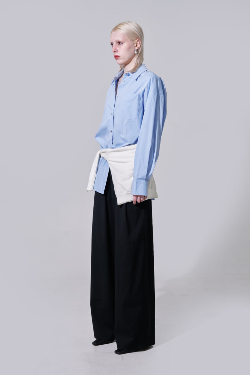 Project Wave - Korean Women Fashion - #pursuepretty - Bio Washed Boyfriend Shirts - 3