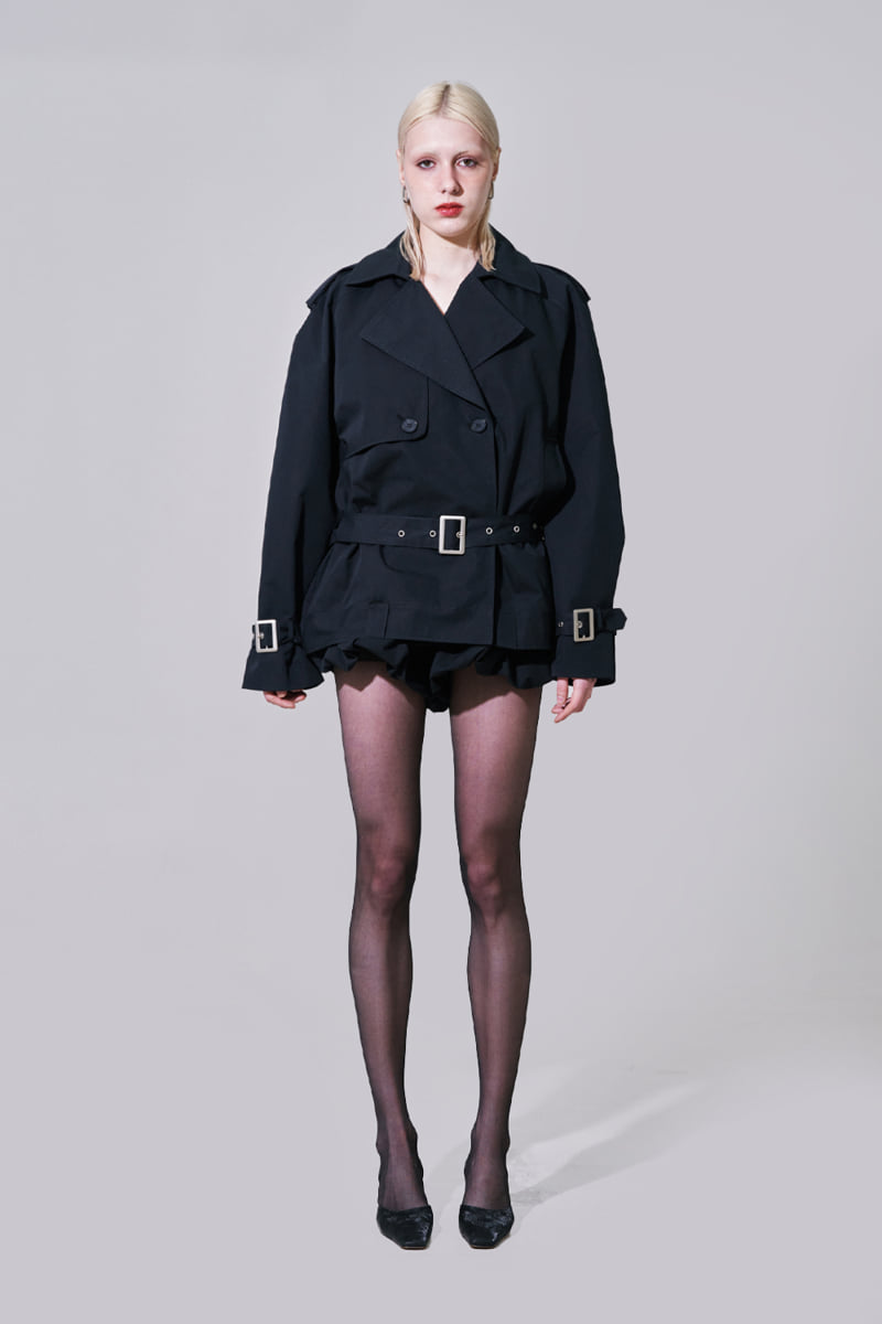 Project Wave - Korean Women Fashion - #pursuepretty - Max Half Trench Coat