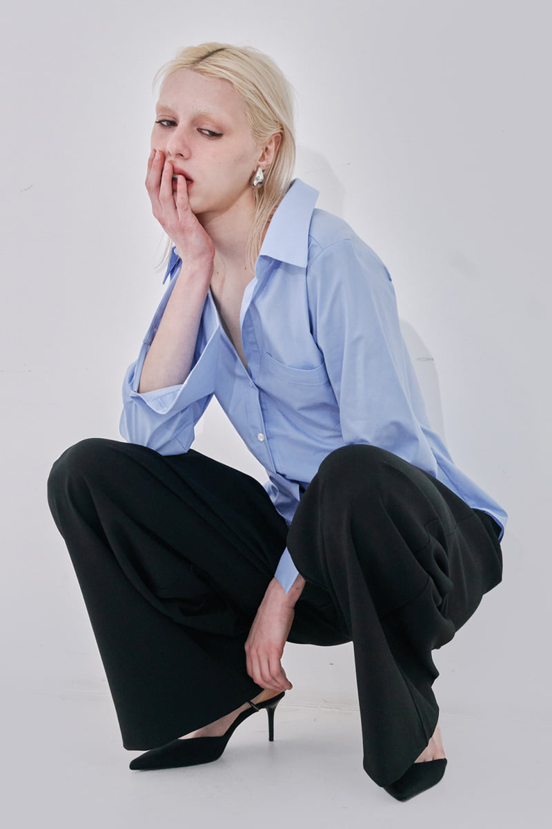 Project Wave - Korean Women Fashion - #restrostyle - Charlotte Off-shoulder Shirts - 6