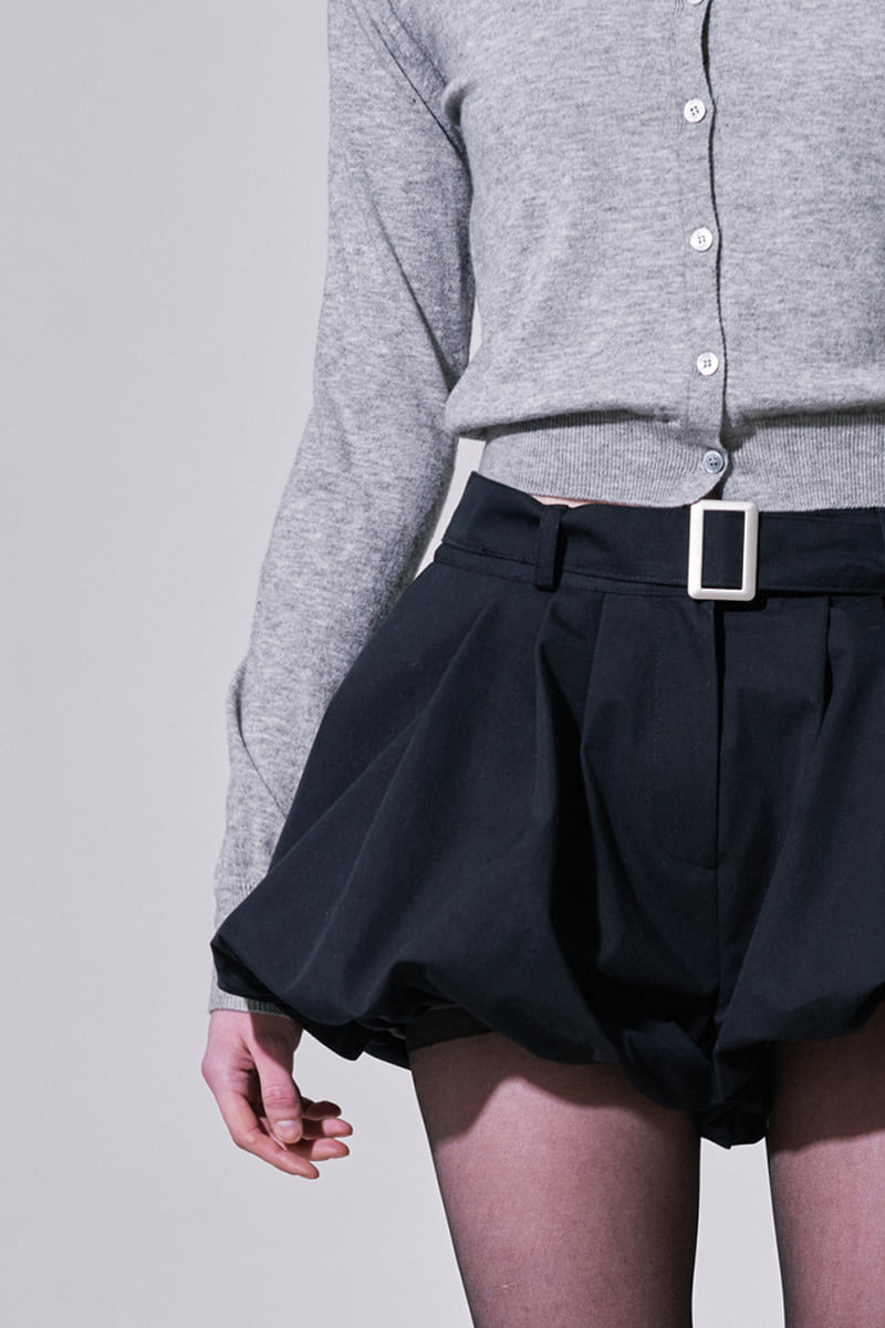 Project Wave - Korean Women Fashion - #restrostyle - Max Balloon Belted Shorts - 4