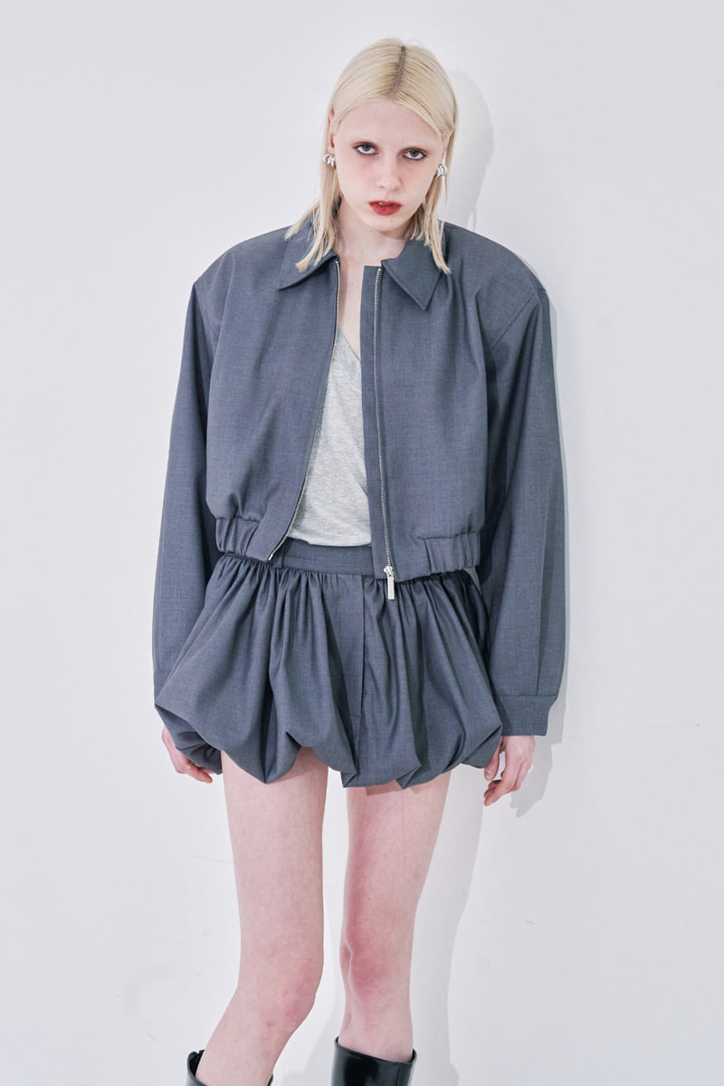 Project Wave - Korean Women Fashion - #shopsmall - Rena Blue Bell Skirt - 10