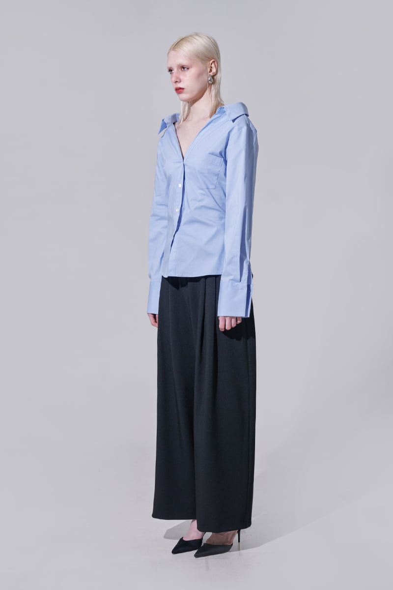 Project Wave - Korean Women Fashion - #vintageinspired - Charlotte Off-shoulder Shirts - 3