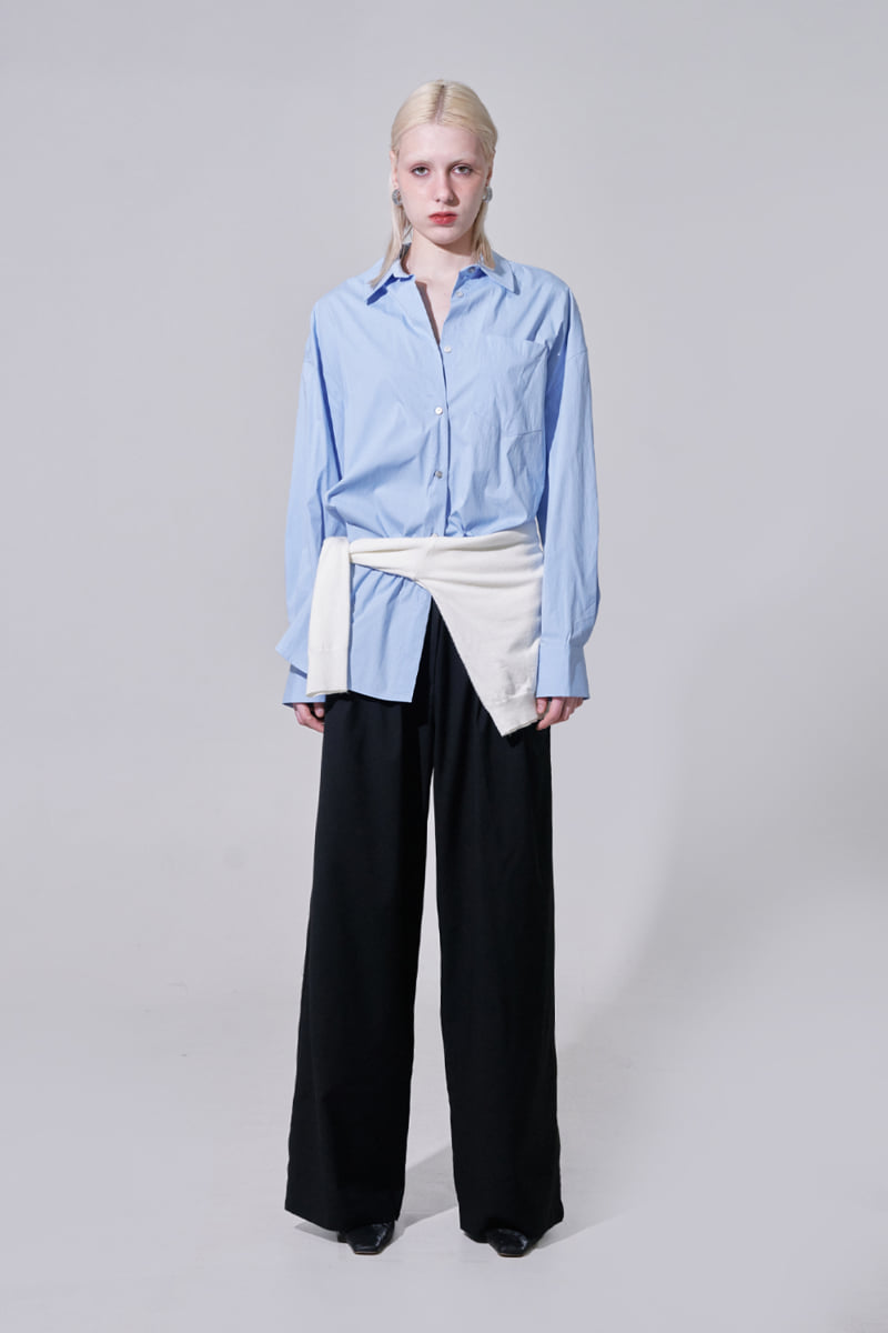 Project Wave - Korean Women Fashion - #vintageinspired - Bio Washed Boyfriend Shirts