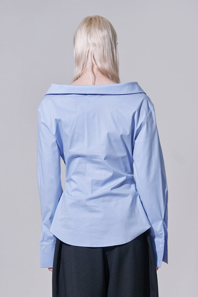 Project Wave - Korean Women Fashion - #vintageinspired - Charlotte Off-shoulder Shirts - 4