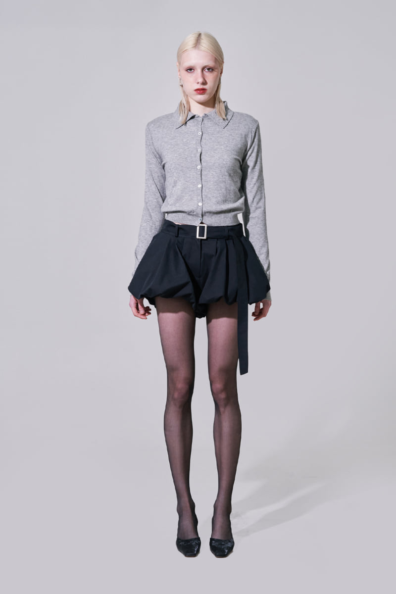 Project Wave - Korean Women Fashion - #vintagekidsstyle - Max Balloon Belted Shorts