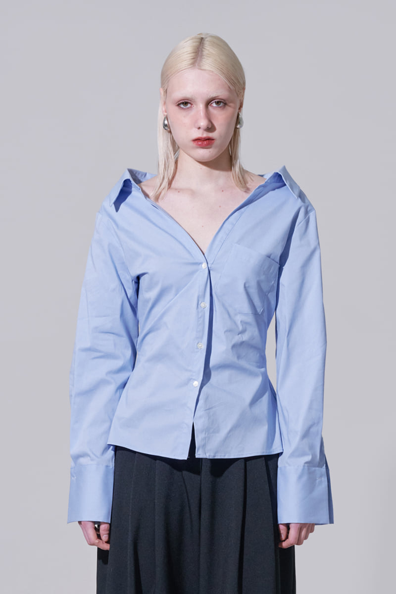 Project Wave - Korean Women Fashion - #womensfashion - Charlotte Off-shoulder Shirts - 2