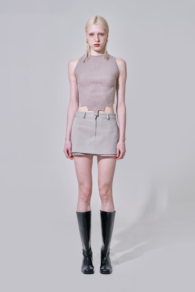 Project Wave - Korean Women Fashion - #womensfashion - Kiki Cutting Sleeveless Knit Top - 7