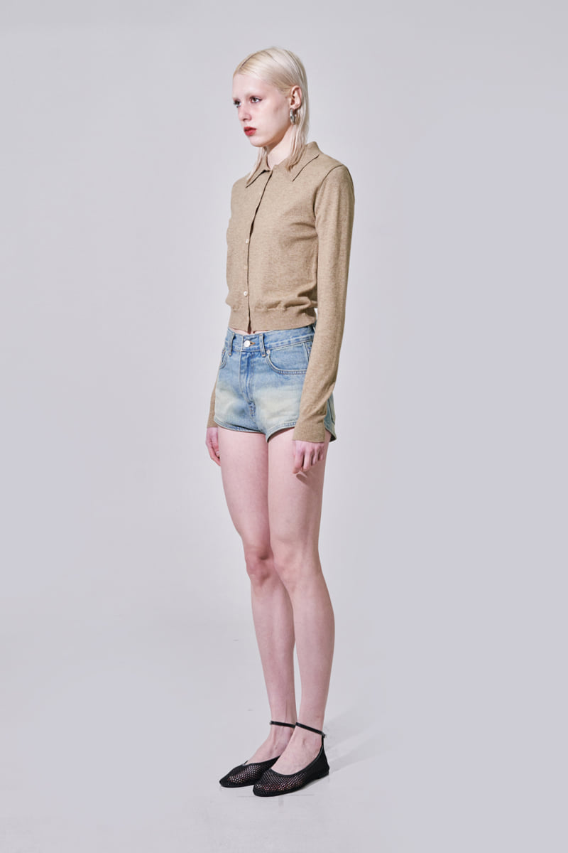 Project Wave - Korean Women Fashion - #womensfashion - Collar Button Cardigan - 8