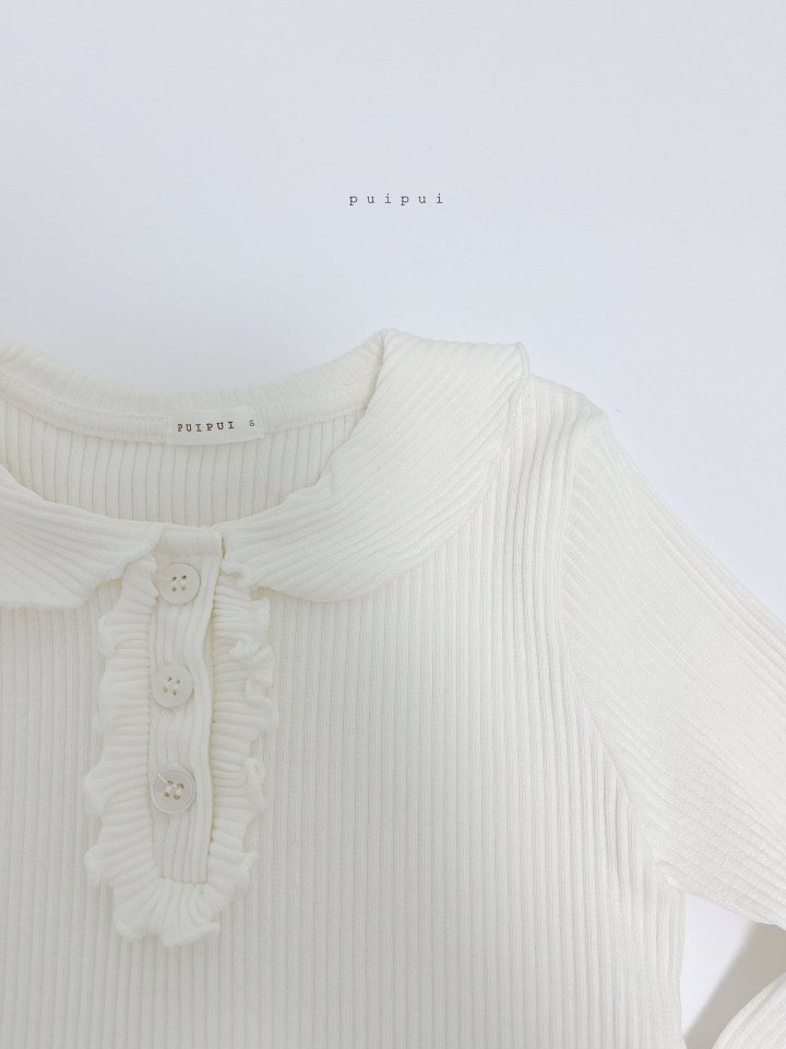 Puipui - Korean Children Fashion - #prettylittlegirls - Wave Tee - 4