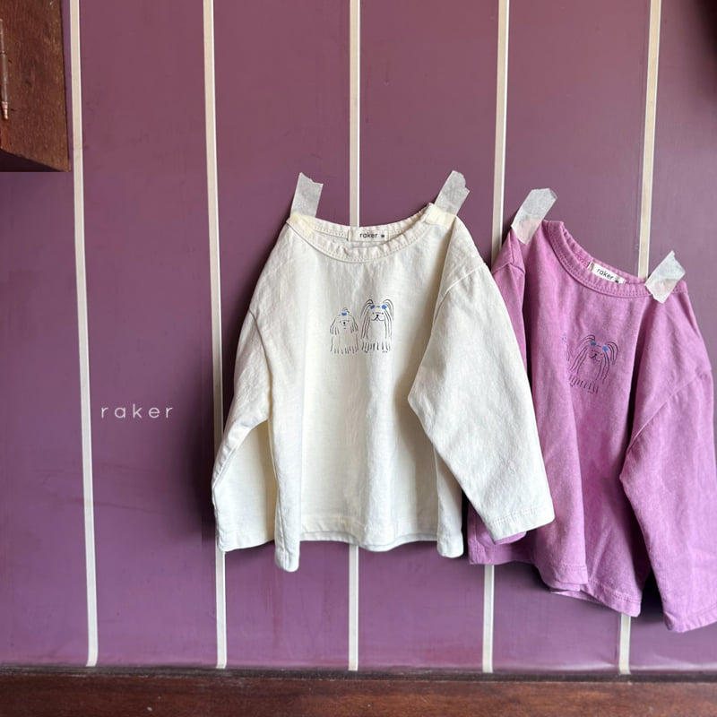 Raker - Korean Children Fashion - #childofig - Sweet Dog Tee - 2