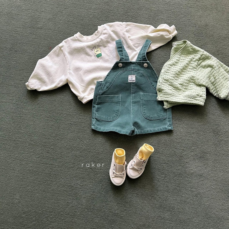 Raker - Korean Children Fashion - #childrensboutique - Luca Pigment Short Overalls - 7