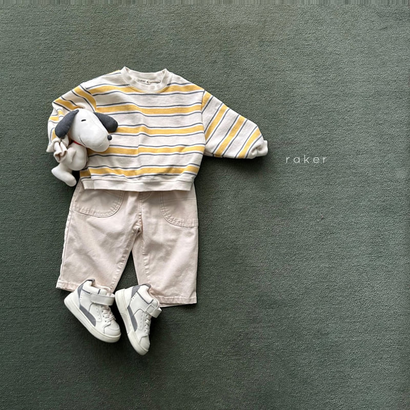 Raker - Korean Children Fashion - #childofig - Bichon Pigment Cotton Pants - 4