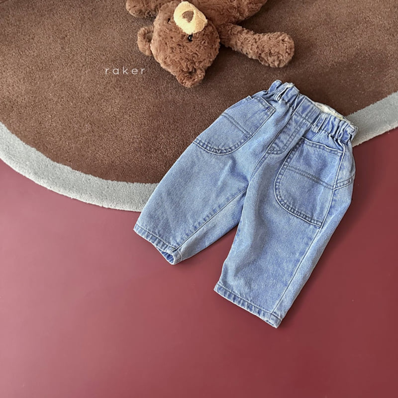 Raker - Korean Children Fashion - #designkidswear - Bichon Pocket Pants