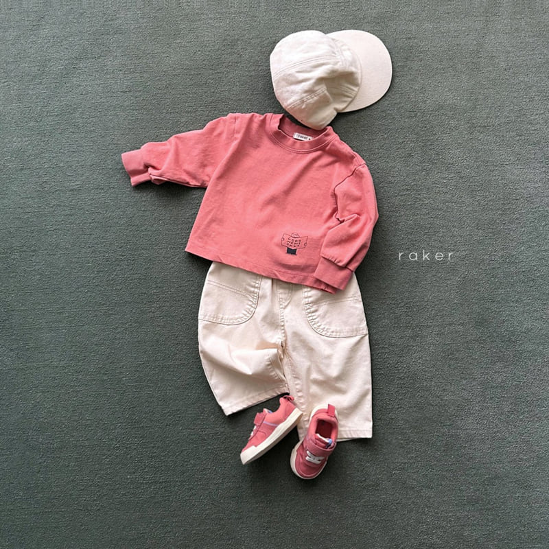 Raker - Korean Children Fashion - #fashionkids - Bichon Pigment Cotton Pants - 7
