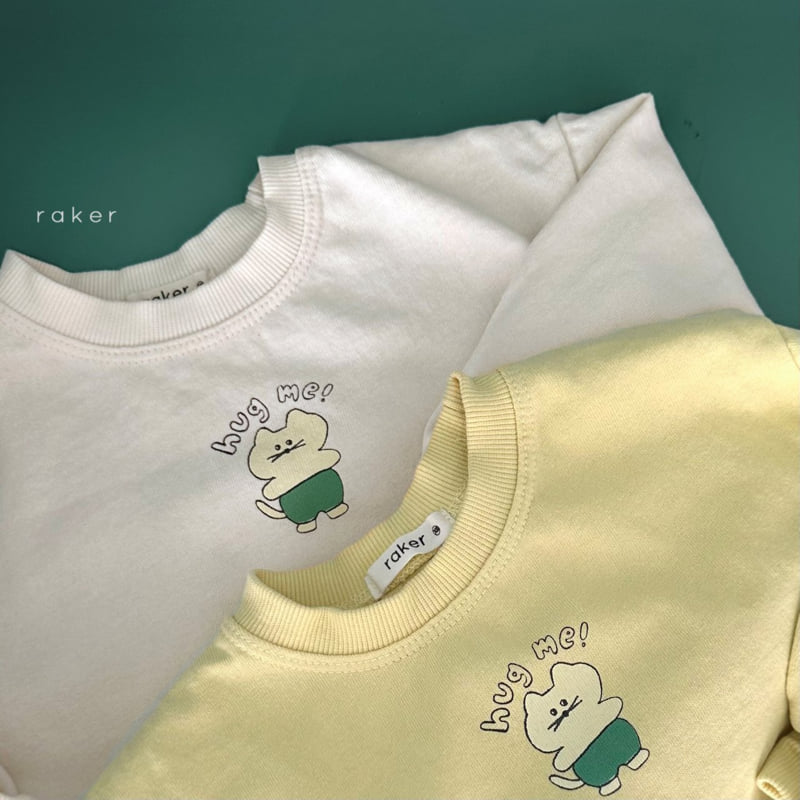 Raker - Korean Children Fashion - #kidsstore - Hug Cat Sweatshirts - 4