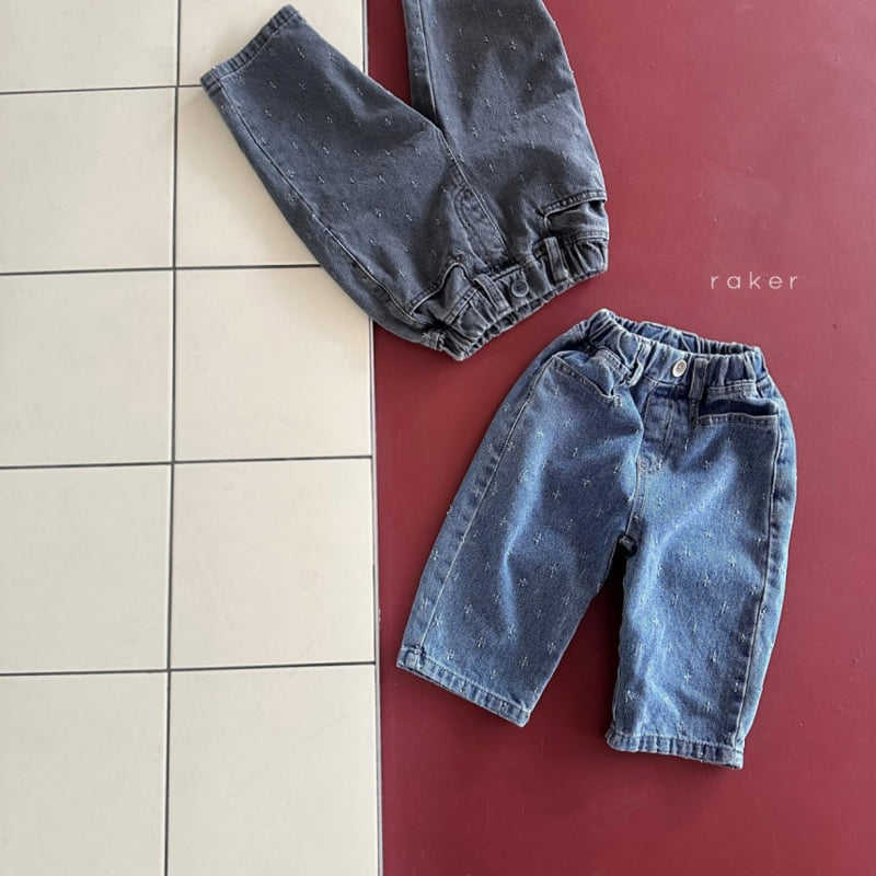 Raker - Korean Children Fashion - #magicofchildhood - Cross Punching Pants