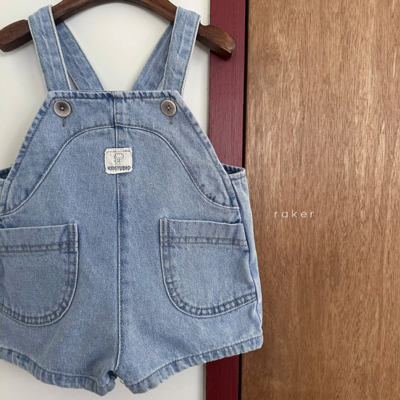Raker - Korean Children Fashion - #minifashionista - Luca Short Overalls - 3