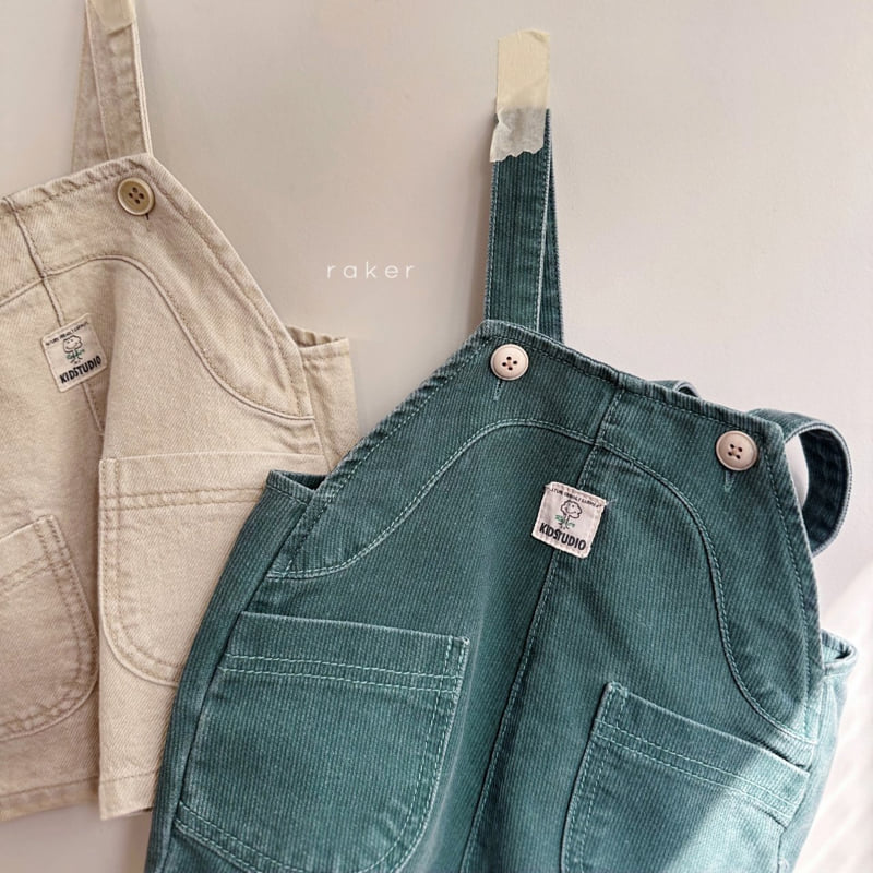 Raker - Korean Children Fashion - #stylishchildhood - Luca Pigment Short Overalls - 5