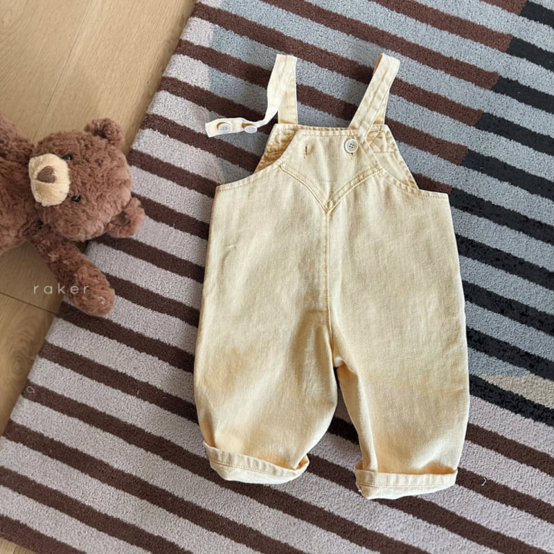 Raker - Korean Children Fashion - #todddlerfashion - Robin Overalls - 3