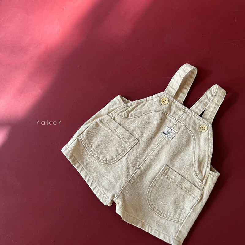 Raker - Korean Children Fashion - #todddlerfashion - Luca Pigment Short Overalls - 3