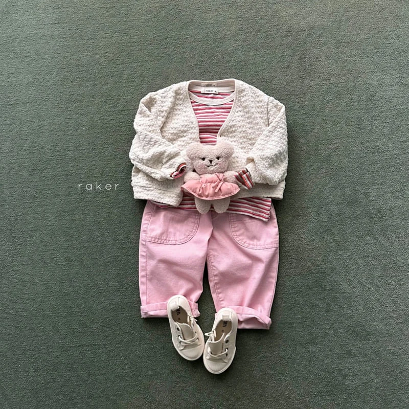 Raker - Korean Children Fashion - #toddlerclothing - Little Stripe Tee - 5
