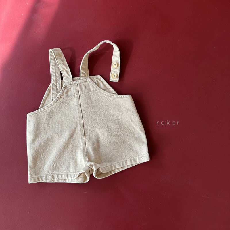 Raker - Korean Children Fashion - #todddlerfashion - Luca Pigment Short Overalls - 4