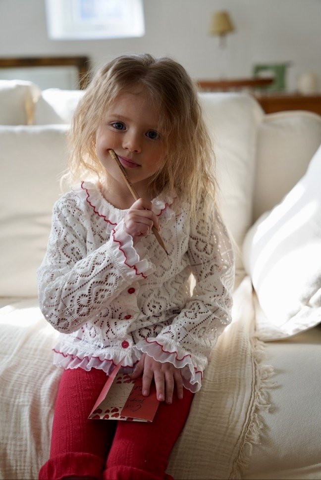 Ramijini - Korean Children Fashion - #discoveringself - Rose Cardigan - 2