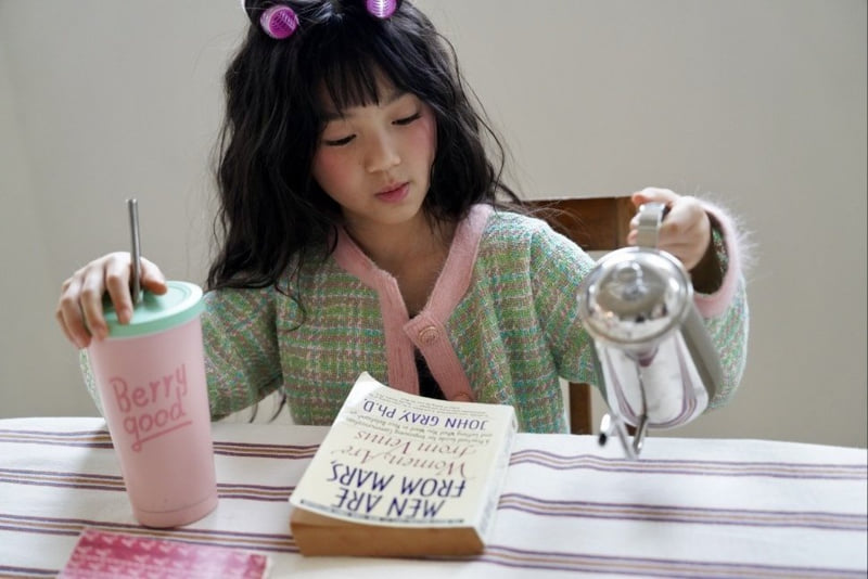 Ramijini - Korean Children Fashion - #stylishchildhood - Jenny Cardigan - 2