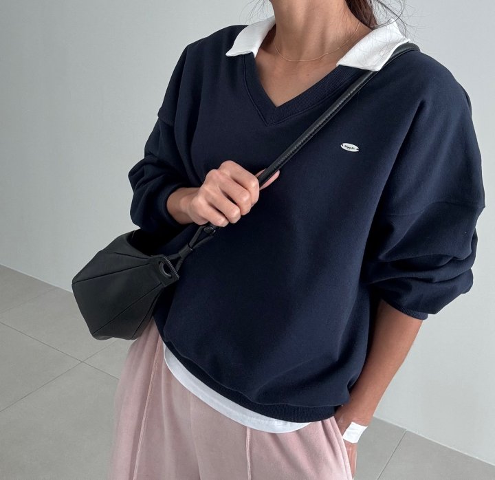 Ripple - Korean Women Fashion - #restrostyle - Lart Sweatshirts - 4