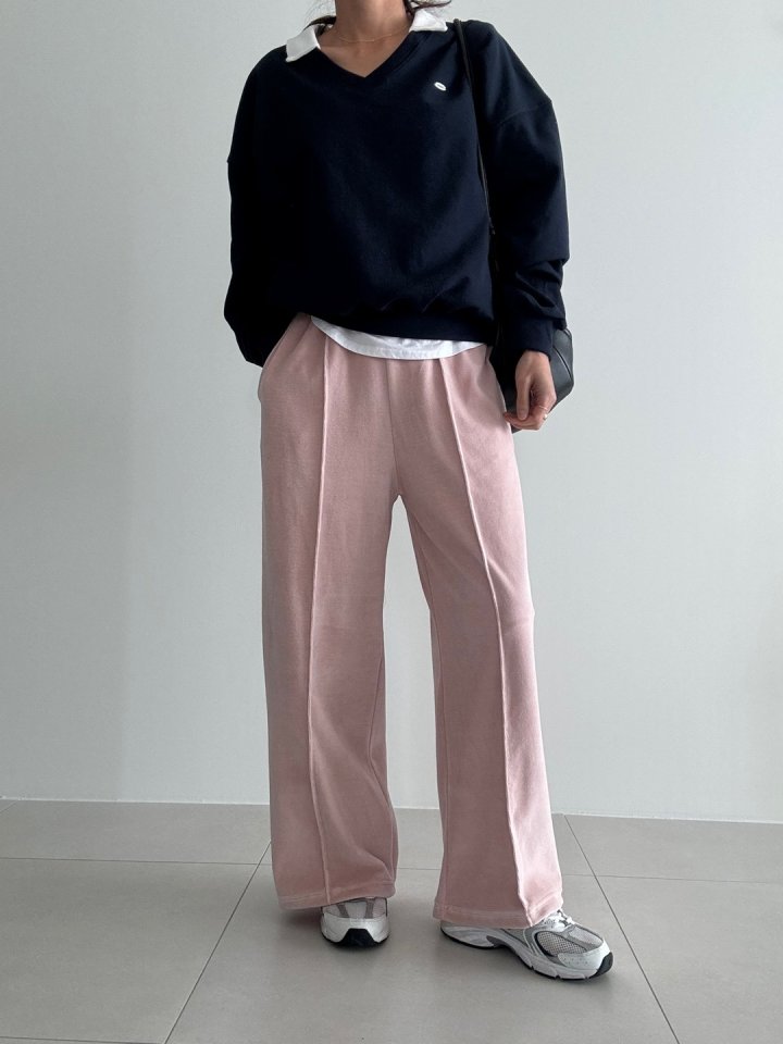 Ripple - Korean Women Fashion - #vintageinspired - Talktalk Pants
