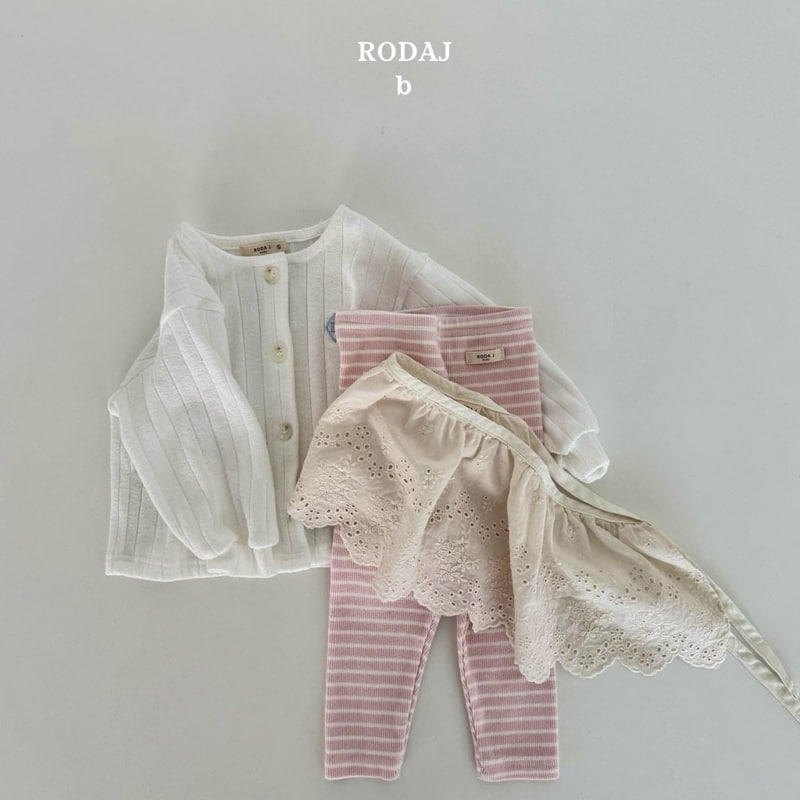 Roda J - Korean Baby Fashion - #babyboutiqueclothing - Bebe Stripe Leggings - 7
