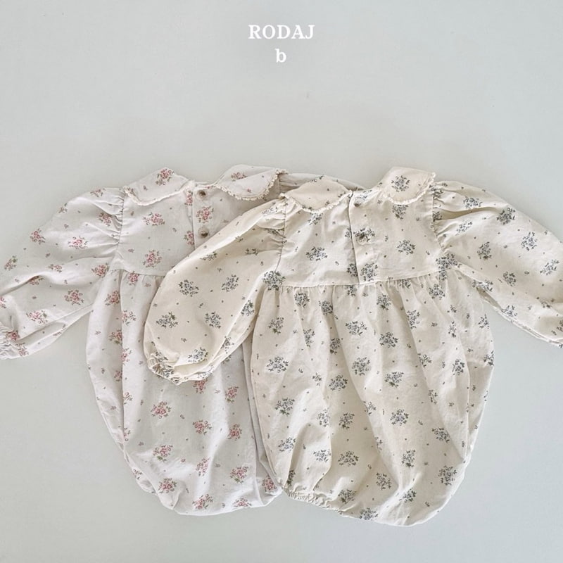 Roda J - Korean Baby Fashion - #babyfashion - Floral Bodysuit - 2
