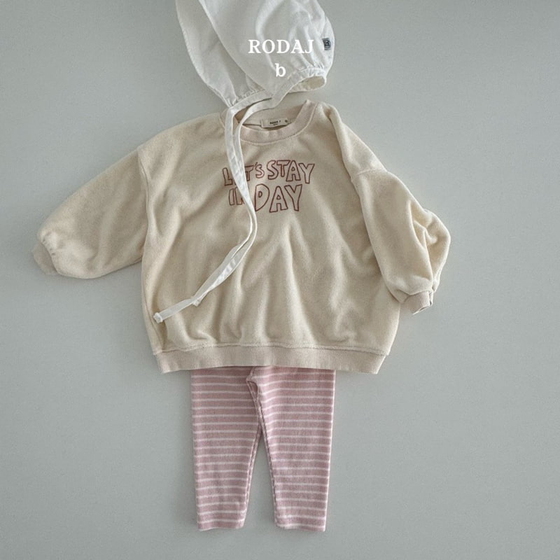 Roda J - Korean Baby Fashion - #babyfashion - Bebe Stripe Leggings - 9