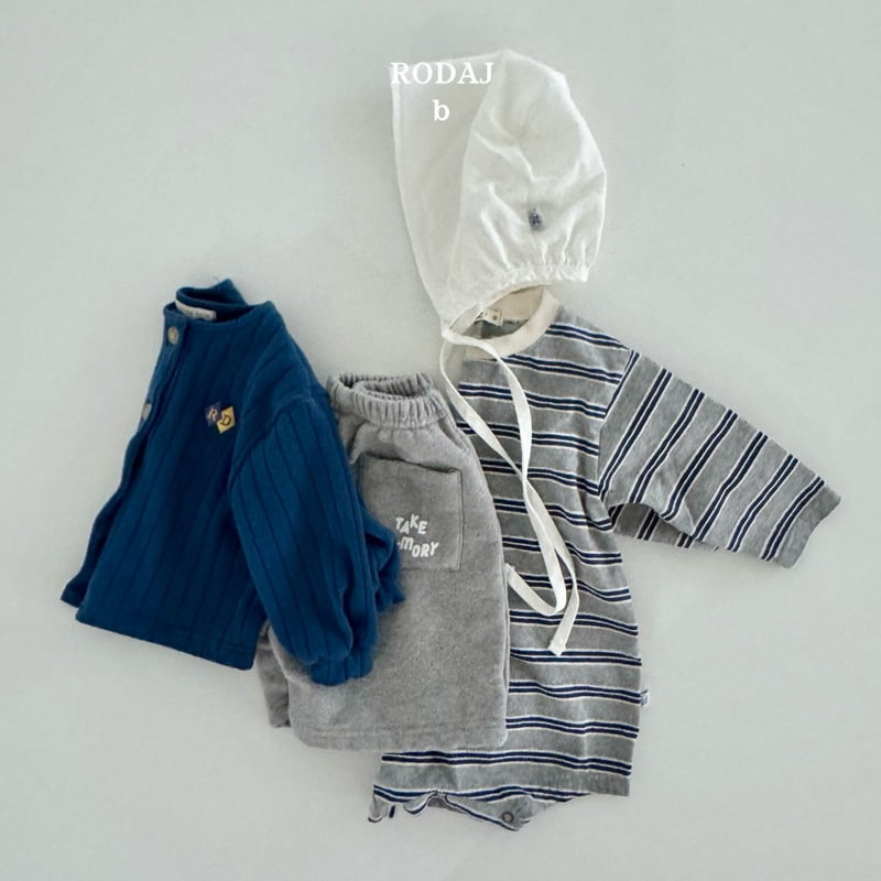 Roda J - Korean Baby Fashion - #babyfashion - Block Stripe Bodysuit - 8