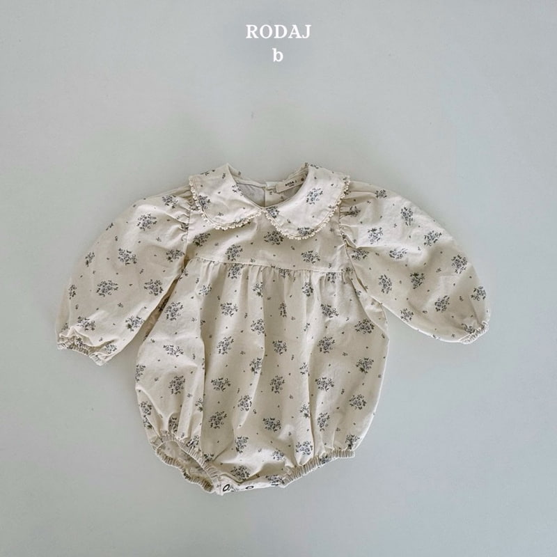 Roda J - Korean Baby Fashion - #babyfever - Floral Bodysuit - 3