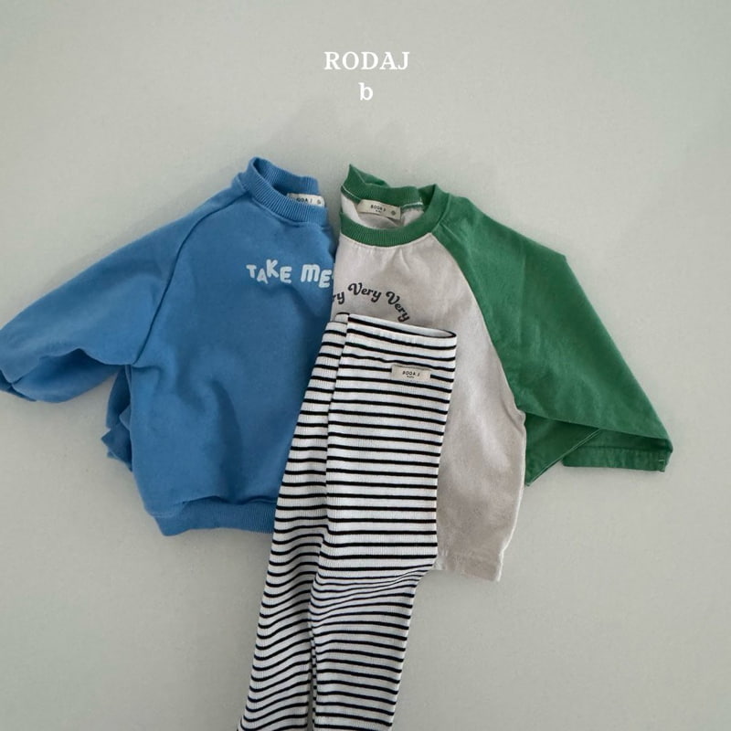Roda J - Korean Baby Fashion - #babyfever - Bebe Stripe Leggings - 10