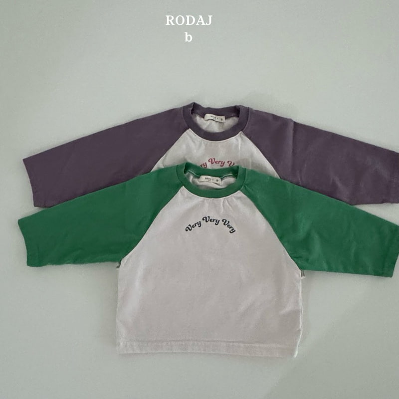 Roda J - Korean Baby Fashion - #babygirlfashion - Bebe Berry Raglan Tee