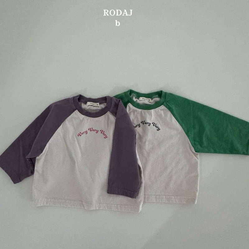 Roda J - Korean Baby Fashion - #babylifestyle - Bebe Berry Raglan Tee - 2