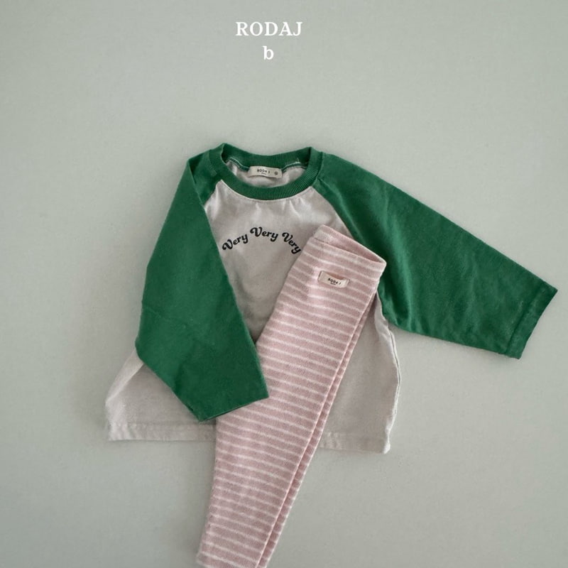 Roda J - Korean Baby Fashion - #babyoninstagram - Bebe Berry Raglan Tee - 4