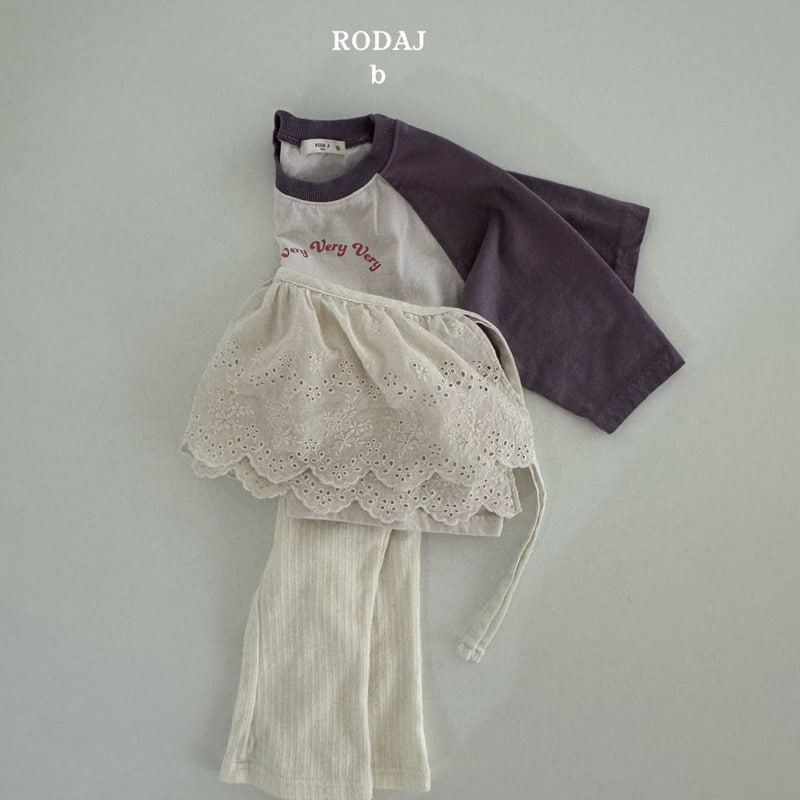 Roda J - Korean Baby Fashion - #babyoutfit - Bebe Berry Raglan Tee - 6