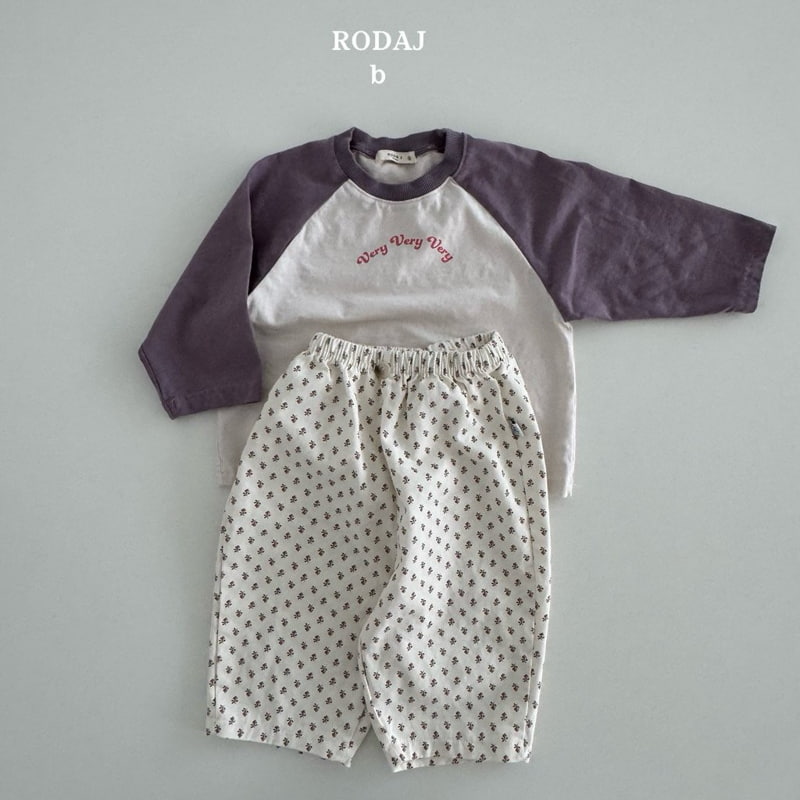 Roda J - Korean Baby Fashion - #babywear - Bebe Berry Raglan Tee - 7