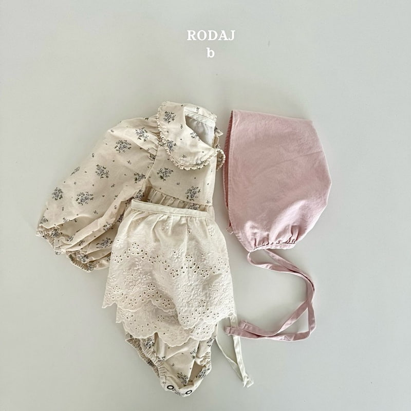 Roda J - Korean Baby Fashion - #onlinebabyshop - Bebe Dove Apron - 10