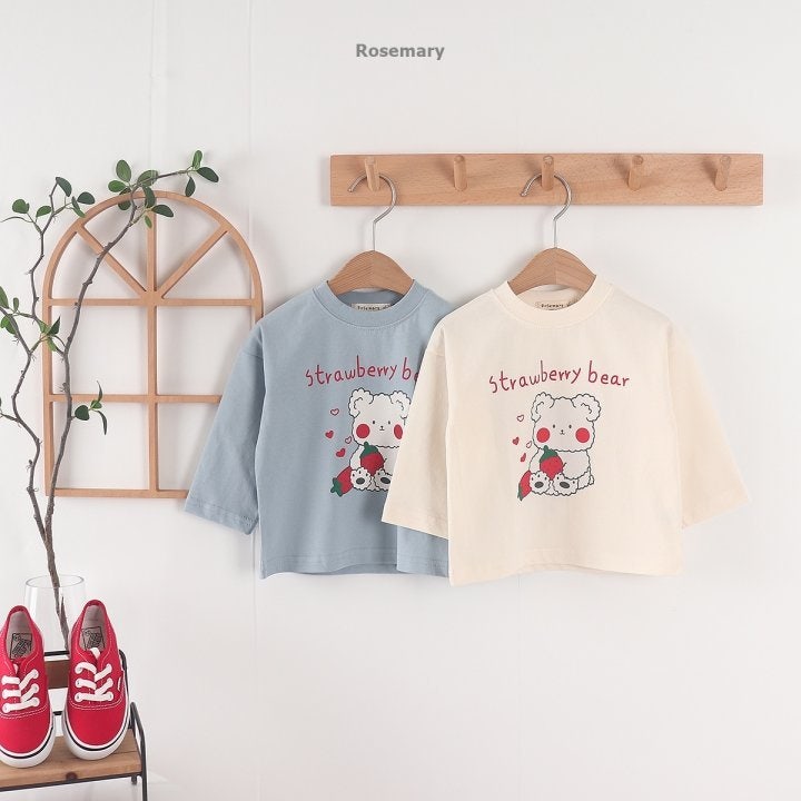 Rosemary - Korean Baby Fashion - #babyoninstagram - Strawberry Tee - 7
