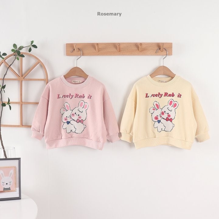 Rosemary - Korean Baby Fashion - #babyoutfit - Lively Rabbit Tee - 7