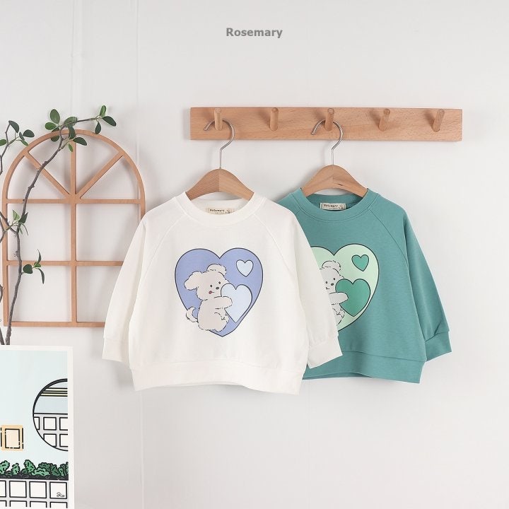 Rosemary - Korean Baby Fashion - #babyoutfit - Double Heart Tee - 6
