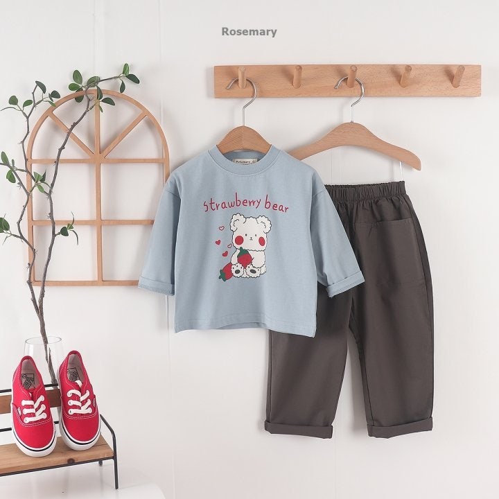Rosemary - Korean Baby Fashion - #babywear - Strawberry Tee - 11