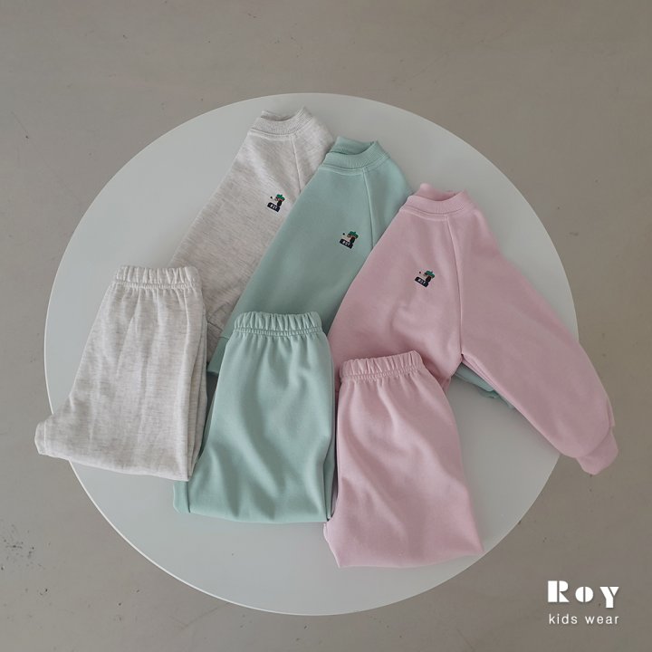 Roy - Korean Children Fashion - #Kfashion4kids - Ttori Top Bottom Set - 5