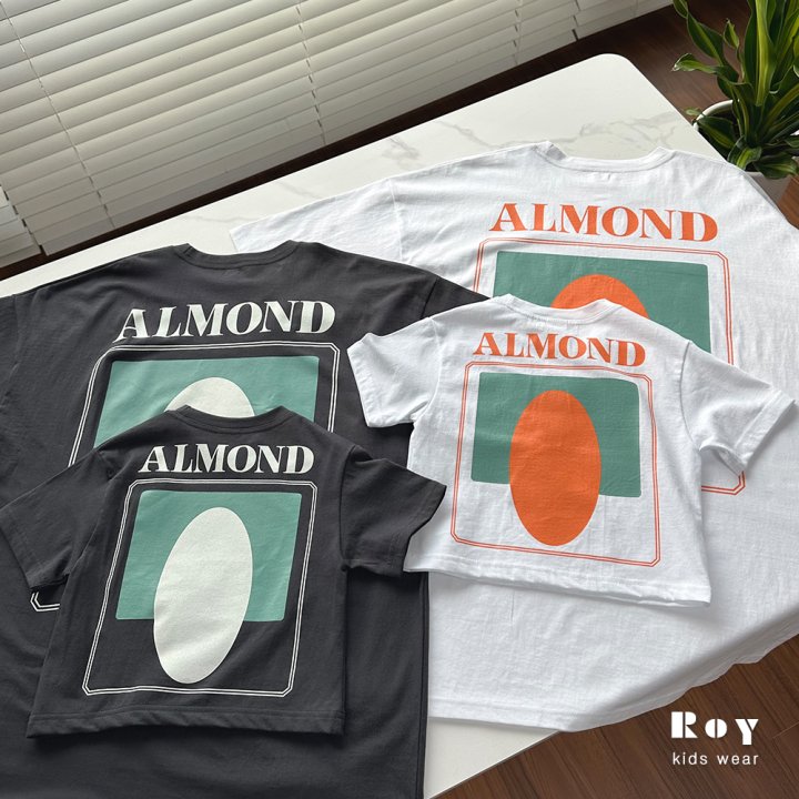 Roy - Korean Children Fashion - #kidzfashiontrend - Almond Tee - 4