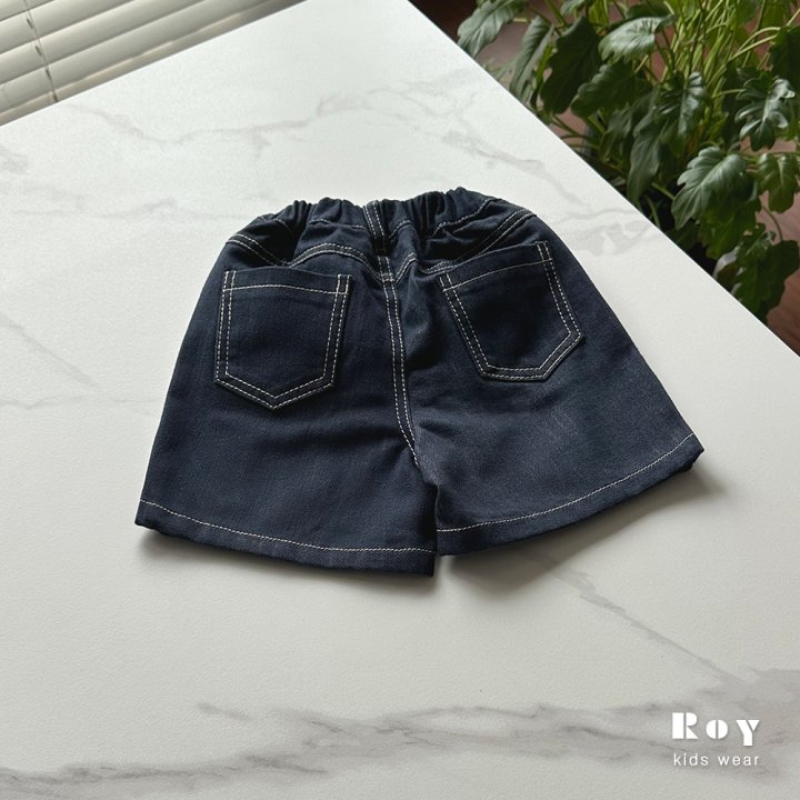 Roy - Korean Children Fashion - #childofig - Non Face Denim Shorts - 6